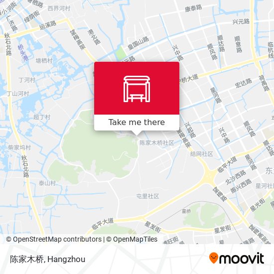 陈家木桥 map