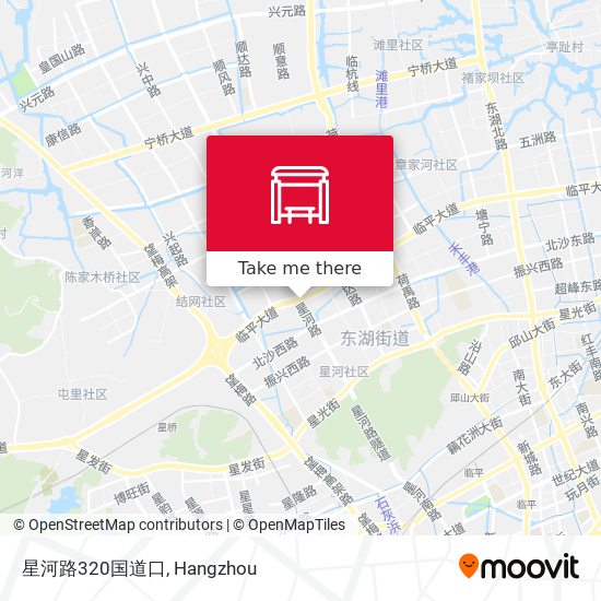 星河路320国道口 map
