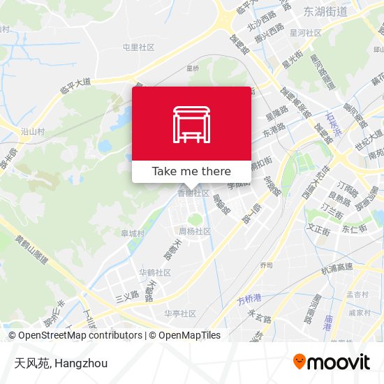 天风苑 map