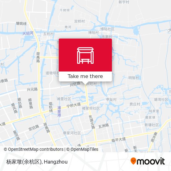杨家墩(余杭区) map