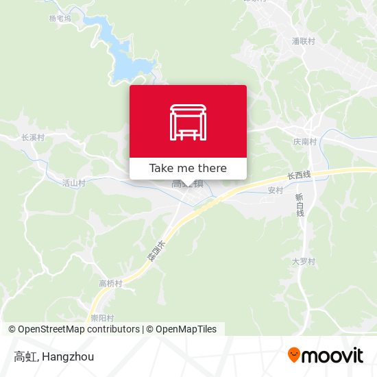 高虹 map