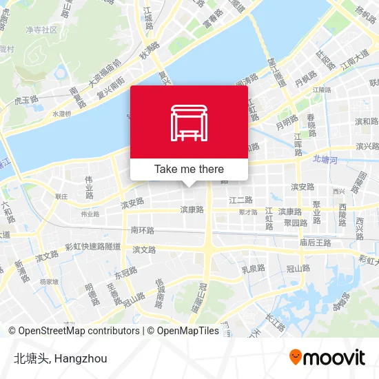 北塘头 map