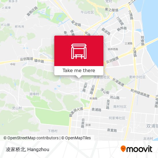凌家桥北 map