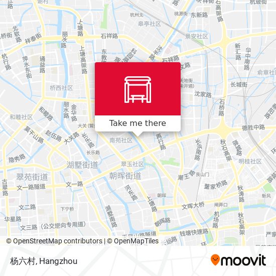 杨六村 map