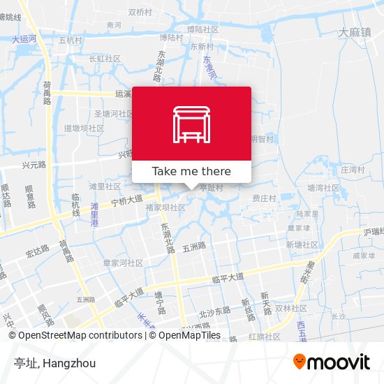 亭址 map