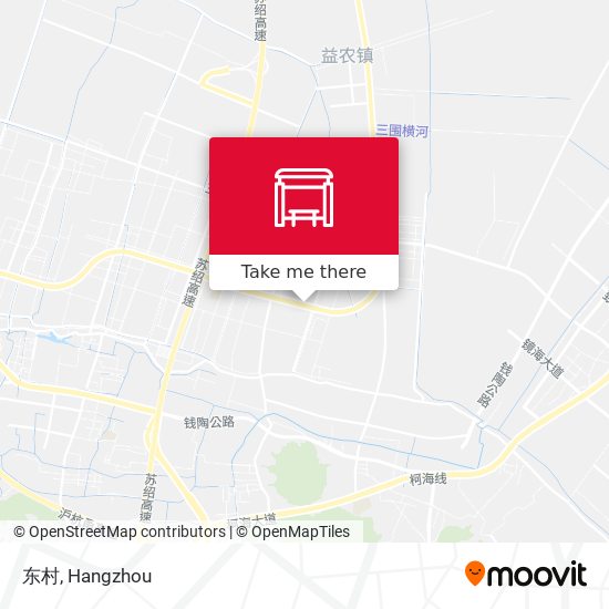 东村 map