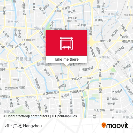 和平广场 map