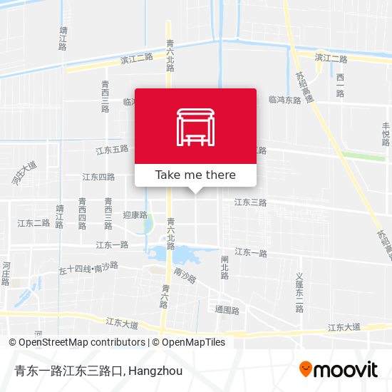 青东一路江东三路口 map
