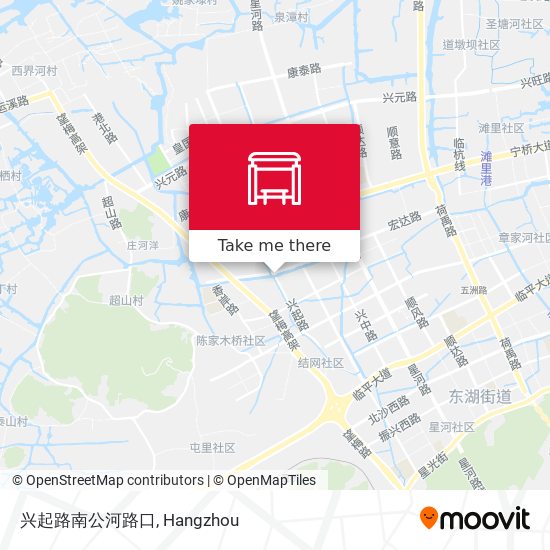 兴起路南公河路口 map