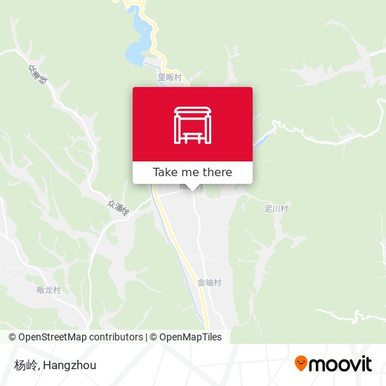 杨岭 map