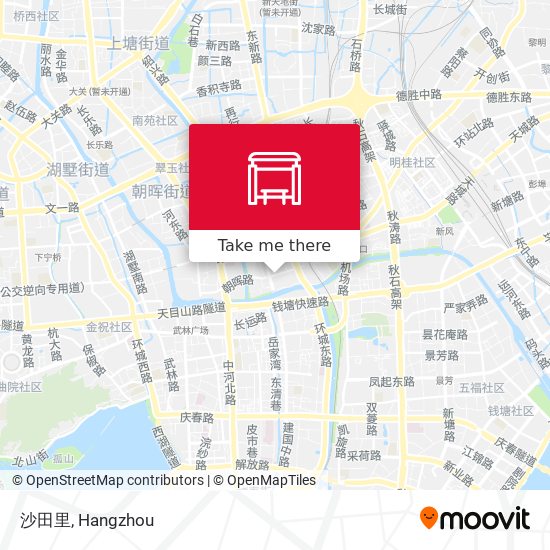沙田里 map