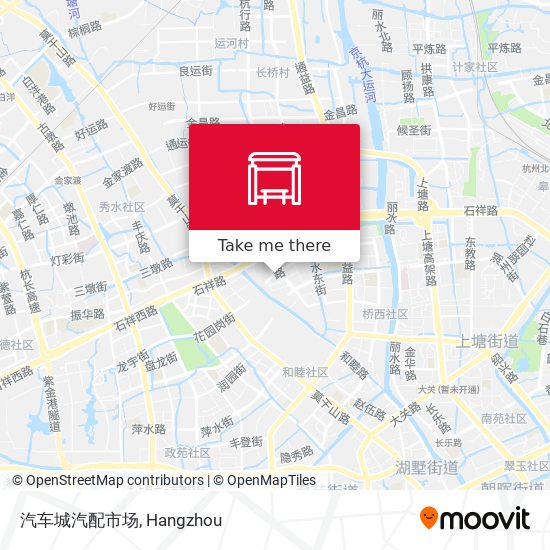 汽车城汽配市场 map