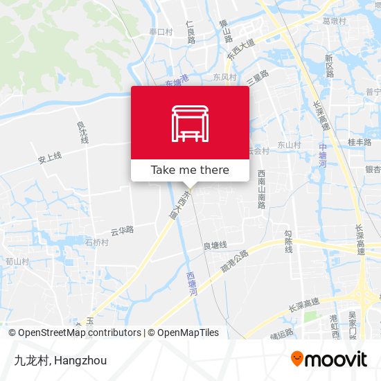 九龙村 map