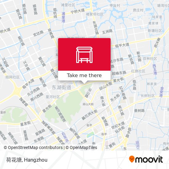 荷花塘 map