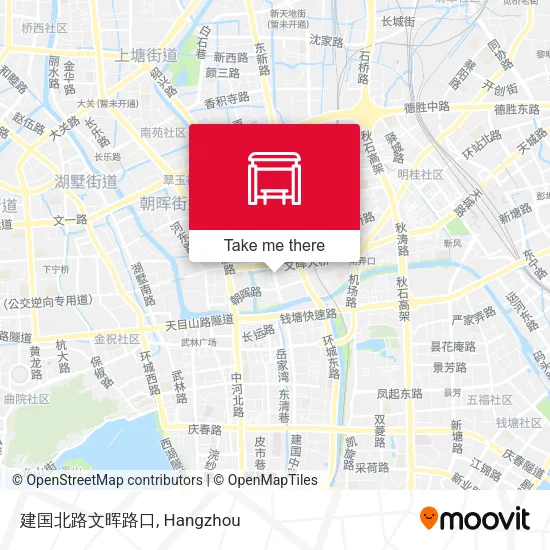 建国北路文晖路口 map