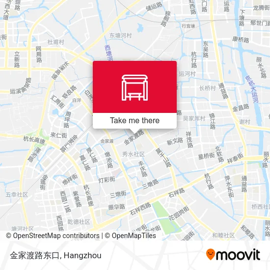 金家渡路东口 map