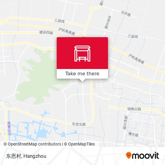 东恩村 map