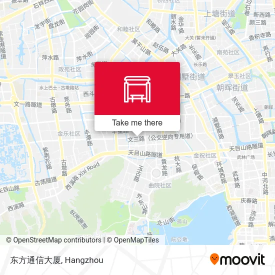 东方通信大厦 map