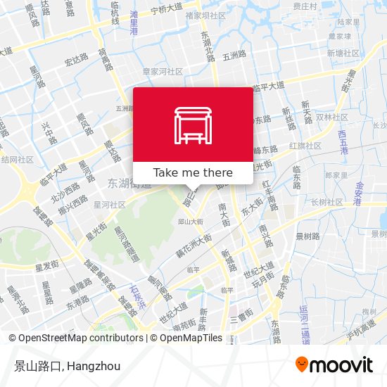 景山路口 map