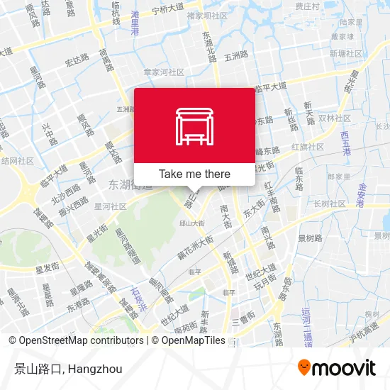 景山路口 map