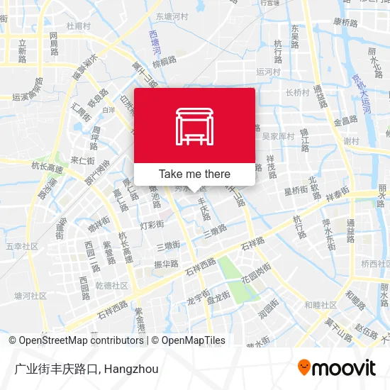 广业街丰庆路口 map