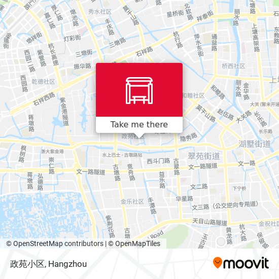 政苑小区 map