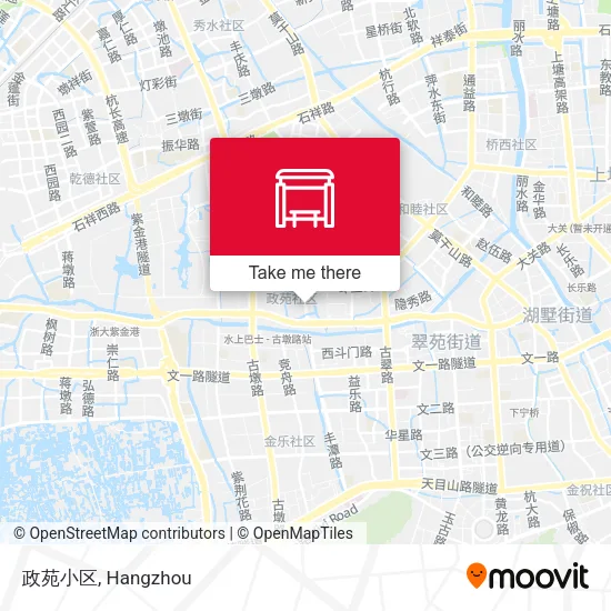 政苑小区 map
