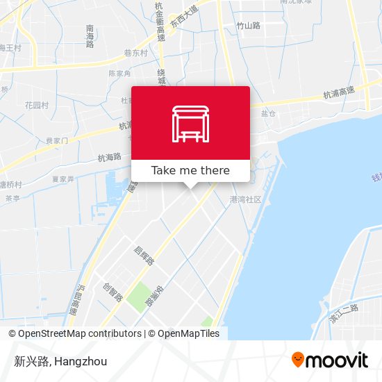 新兴路 map