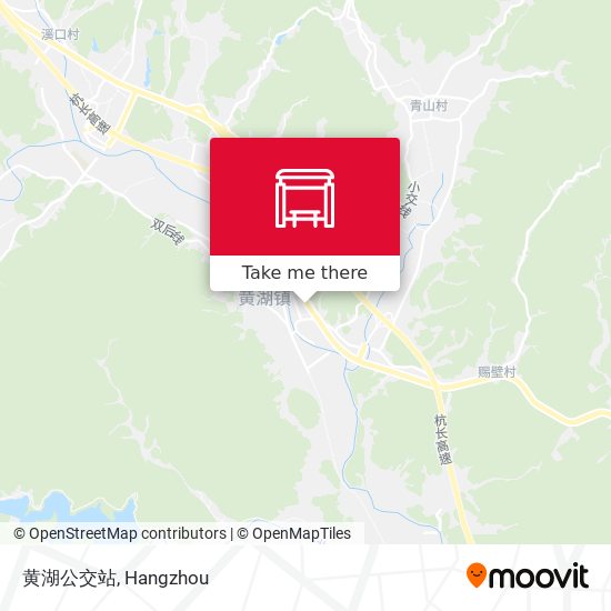 黄湖公交站 map