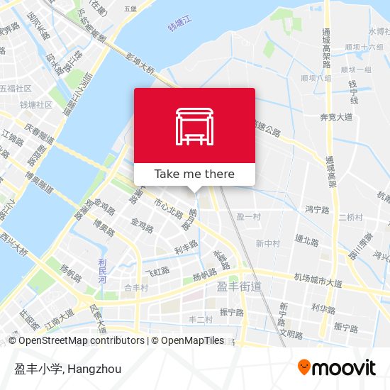 盈丰小学 map