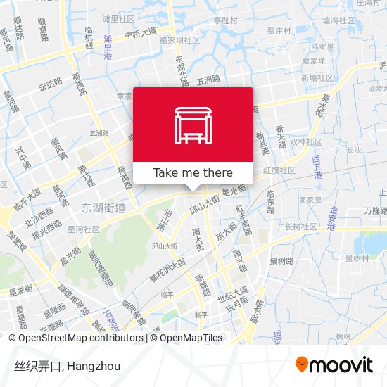 丝织弄口 map