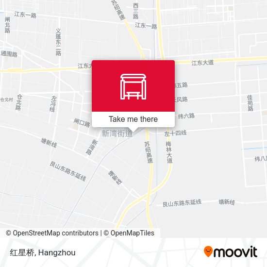 红星桥 map