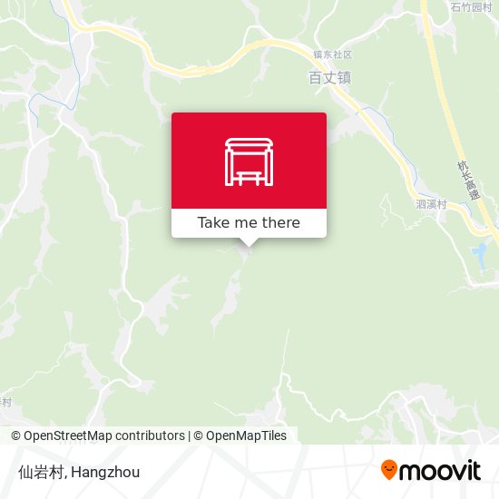 仙岩村 map