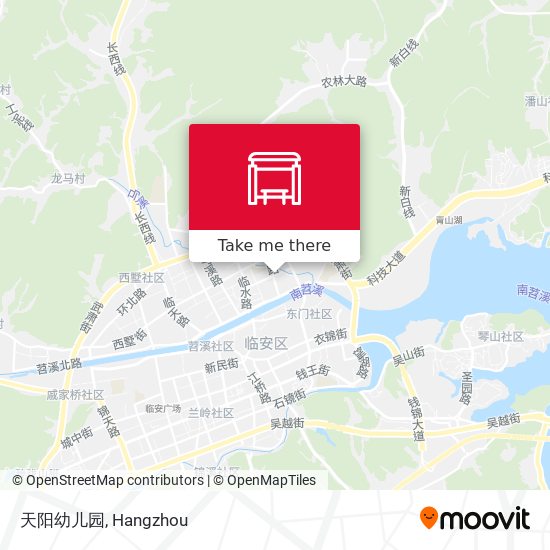 天阳幼儿园 map