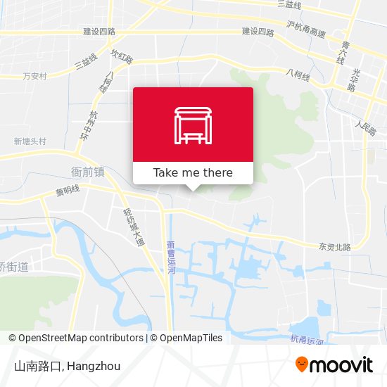 山南路口 map