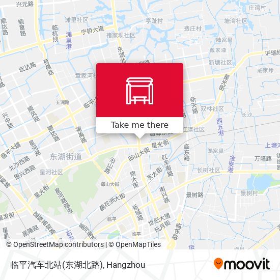临平汽车北站(东湖北路) map