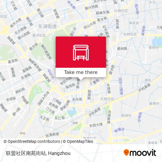 联盟社区南苑街站 map