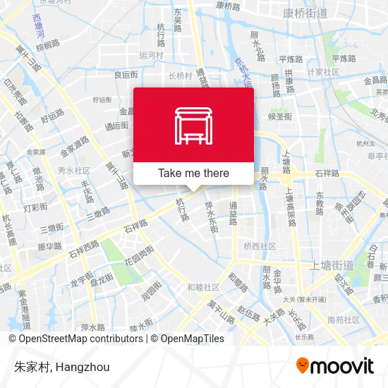 朱家村 map