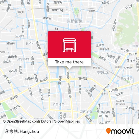 蒋家塘 map