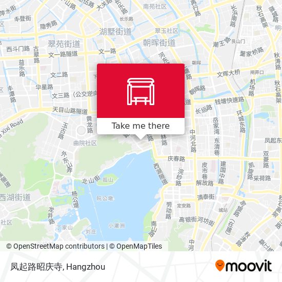 凤起路昭庆寺 map