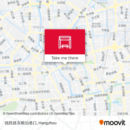 德胜路东粮泊巷口 map