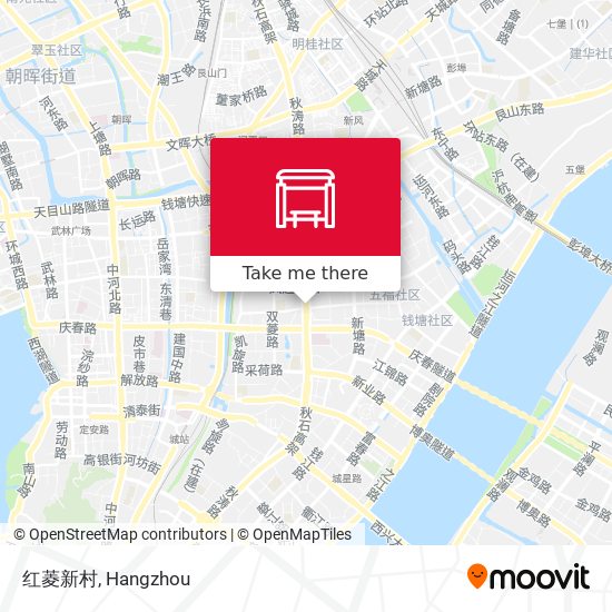 红菱新村 map