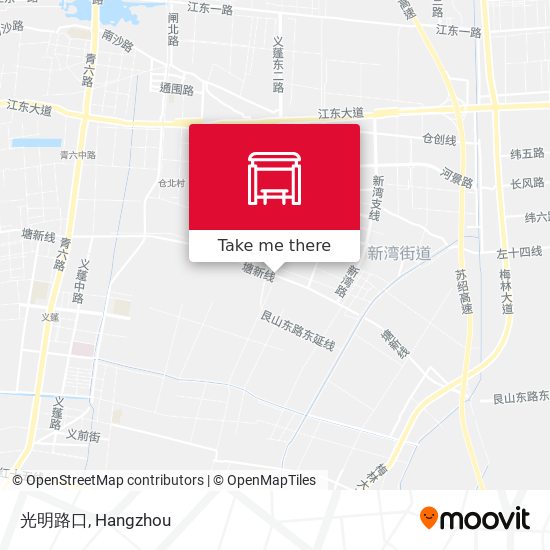 光明路口 map