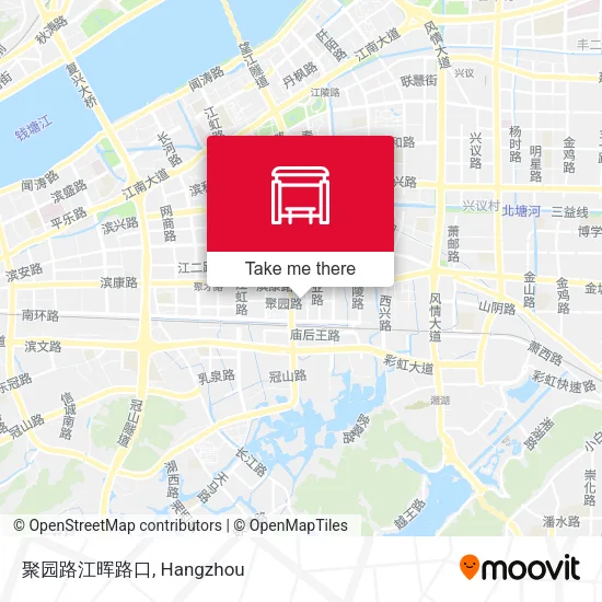 聚园路江晖路口 map