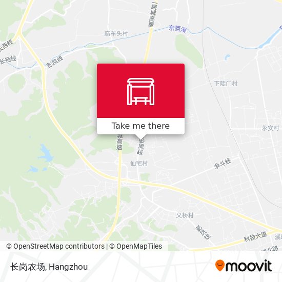 长岗农场 map