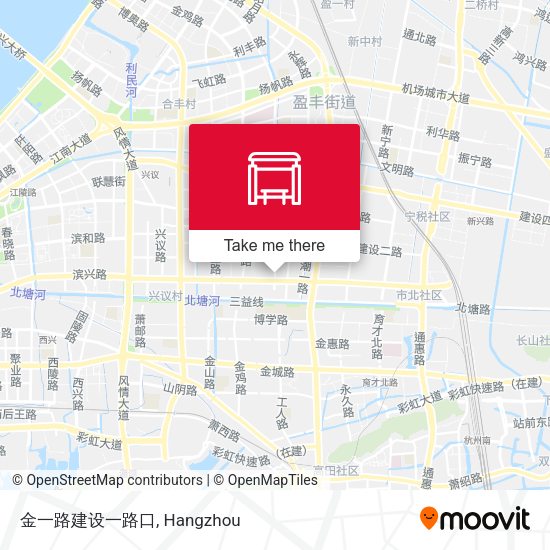 金一路建设一路口 map