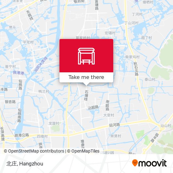 北庄 map