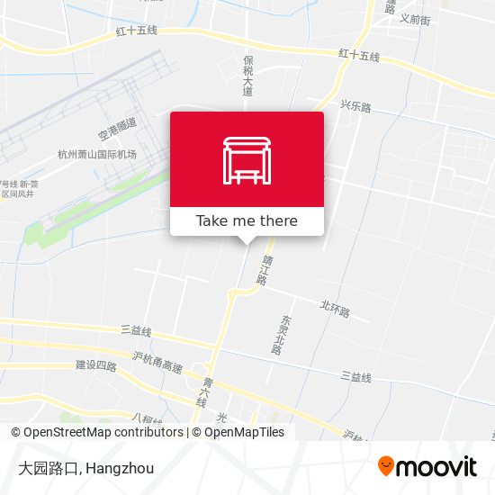 大园路口 map