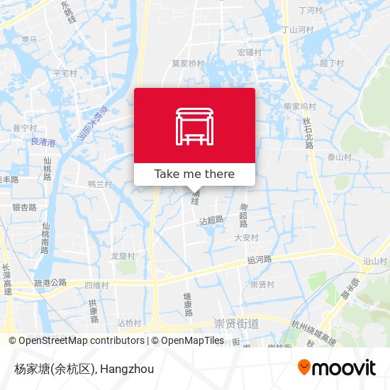 杨家塘(余杭区) map