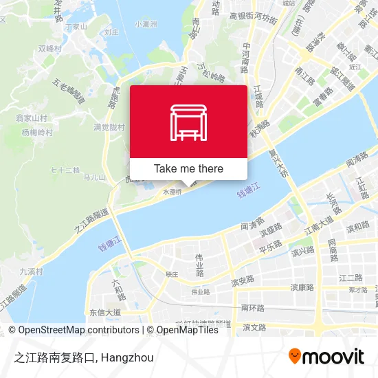 之江路南复路口 map